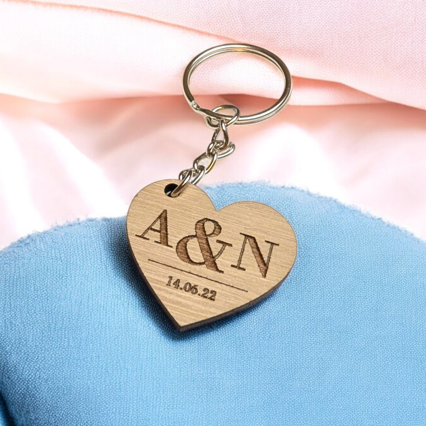 Valentines Heart Keyring | Keyring Set | Gift | Relationship | Love | Present