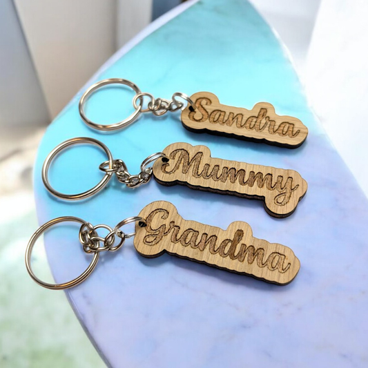 Mothers Day Gift | Personalised Keyring | Custom Name Keyring | Keepsake | Key Accessories
